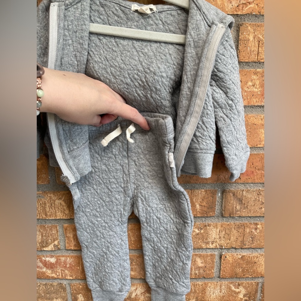 3-6 month winter outfit, jacket, gender neutral, Burt’s bees, never worn